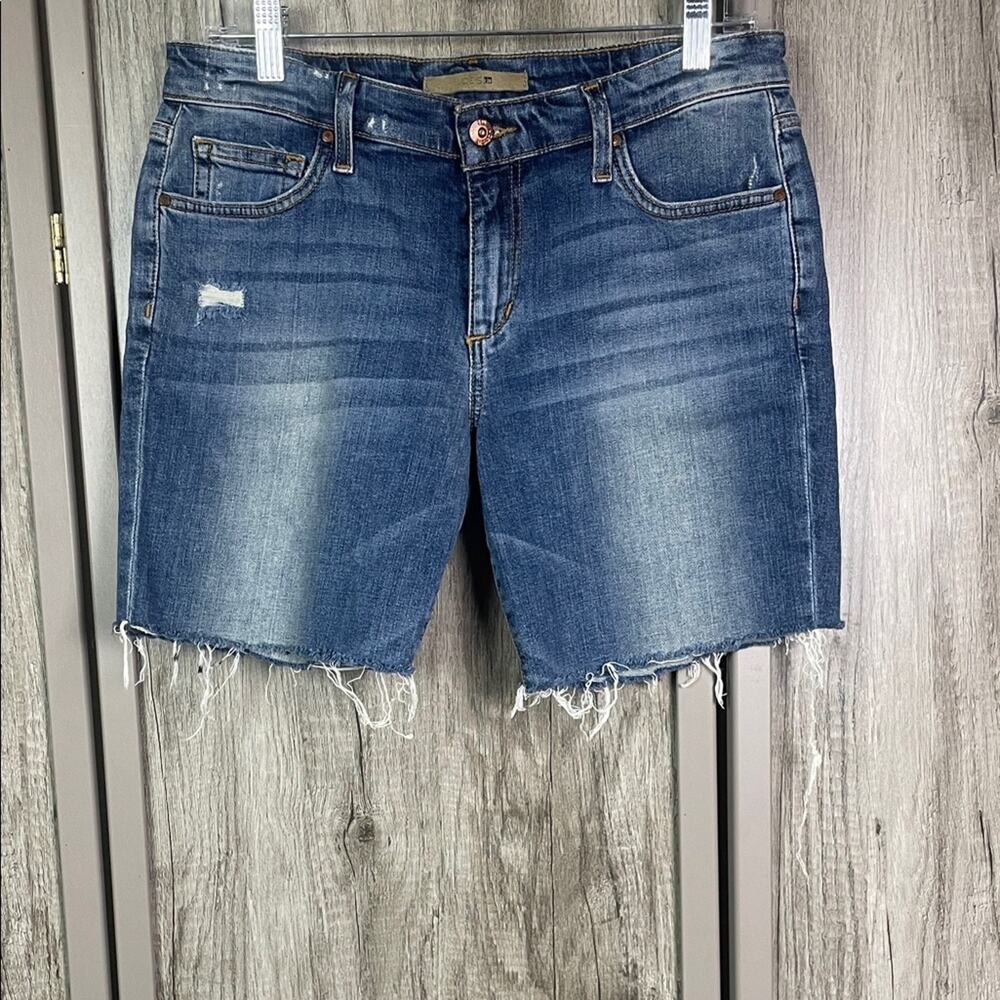 Joe's Jeans Ex-lover Straight Distressed Denim Cutoff Shorts
